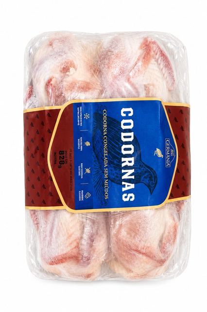Codorna Inteira sem Miúdos Villa Germania 820g