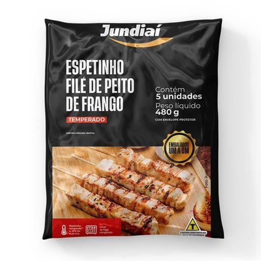 Espetinho Frango Jundiaí 480g