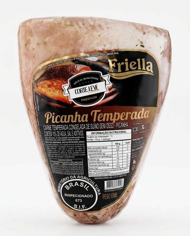 Picanha Suína Temperada Friella